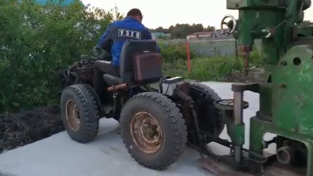 Самодельный минитрактор смотреть онлайн