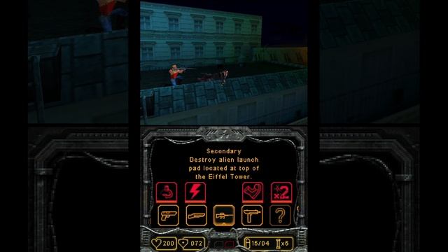 Duke Nukem: Critical Mass (Nintendo DS) - Walkthrough (No Commentary)