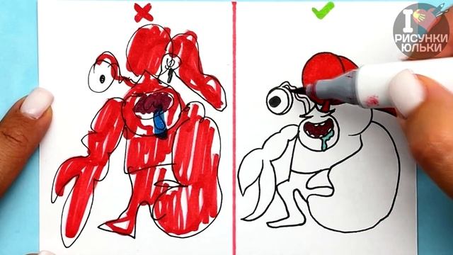 Как нарисовать ADMIRAL KRUSTY из Garten Of Banban Chapter 4 правильно и неправильно смотреть онлайн