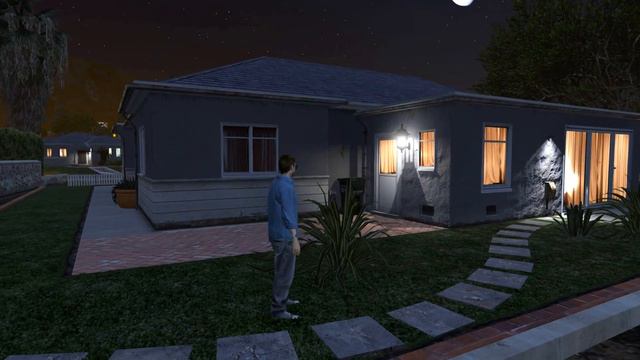 Part 3 - Houses of Mirror Park at Night | GTA V смотреть онлайн