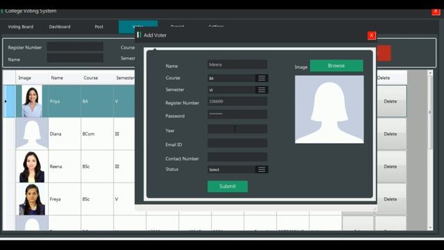 College Voting System Project in VB.NET and SQL Server смотреть онлайн
