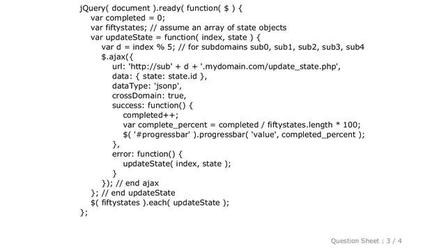 jQuery : handling jQuery.ajax errors for cross-domain jsonp calls смотреть онлайн