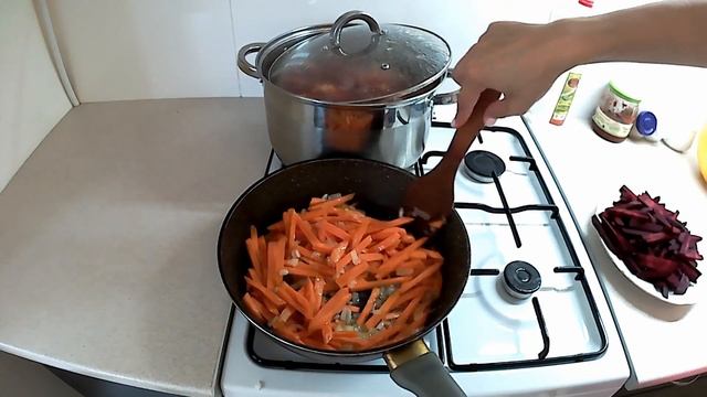 #Украинский#борщ#с#молодых#овощей#лето#вкусно# смотреть онлайн