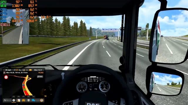 Euro Truck Simulator 2 | Low End PC | Athlon Silver 3050u | 8GB Ram | Radeon Vega 2 | смотреть онлайн