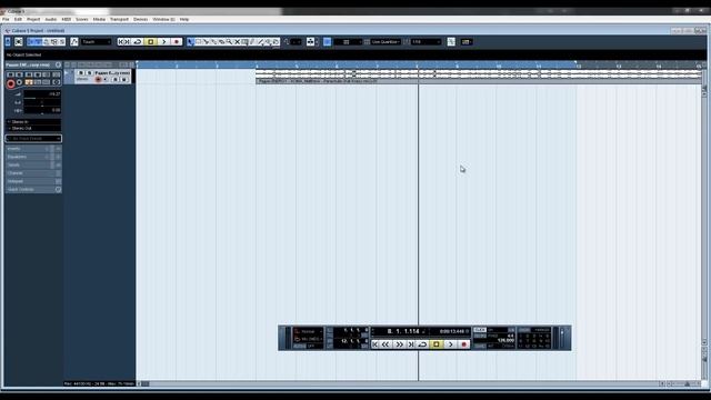 Cubase 5 - Как определить темп?