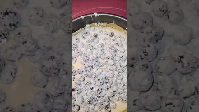 Творожный пирог с черникой/ Творожный пирог чизкейк / смотреть онлайн