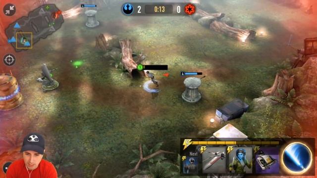 Star Wars Force Arena - 2 Vs 2 | Pack Openings | Menu Walkthrough смотреть онлайн