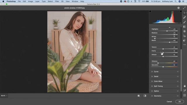 Beige Pink Colour Grade Photoshop 2020 Tutorial смотреть онлайн