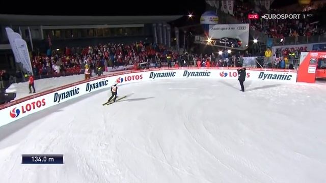 Прыжки на лыжах с трамплина Кубок мира 2017-2018 Закопане Польша Командные соревнования 27.01.18 смотреть онлайн