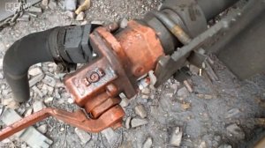 Новейший концевой кран 271БС. Вагоны. Железная дорога. Railway.