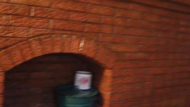 Отопительная печь в месте с печью для хлеба.