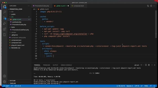 PHP Unit Testing in GitLab CI/CD Pipelines смотреть онлайн