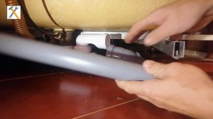 Засора нет, а вода в ванной не уходит? Устраняем проблему за 5 минут!  Как поменять гофру на трубу.