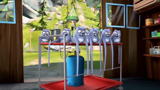 Les Expériences Scientifiques Des Lemmings - Grizzy Et Les Lemmings