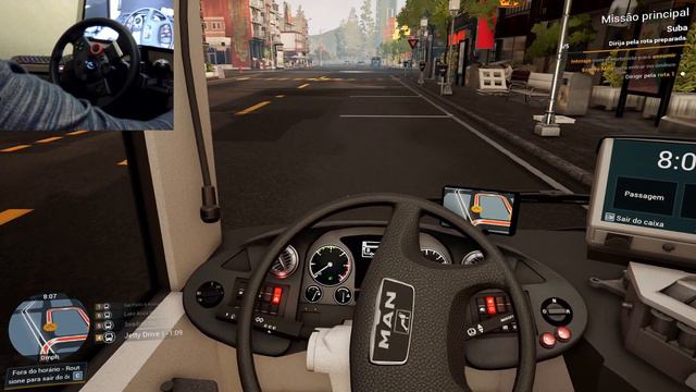 Bus Simulator 21 / PT2 / logitech Driving Force GT / POV Drive Gaming смотреть онлайн