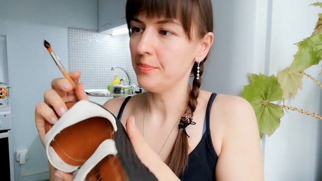 DIY. Переделка старых босоножек своими руками.? смотреть онлайн