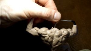 Sculpting Arnold Schwarzenegger. Лепка фигурки Арнольда Шварценеггера из полимерной глины.