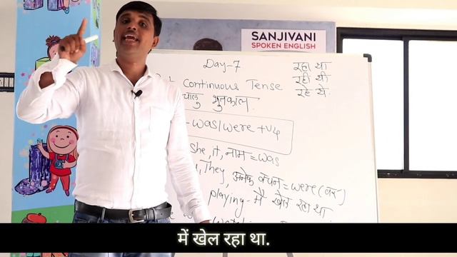 देशी भाषा में "Past Continuous Tense " सीखे || #Sanjivani Spoken English| смотреть онлайн