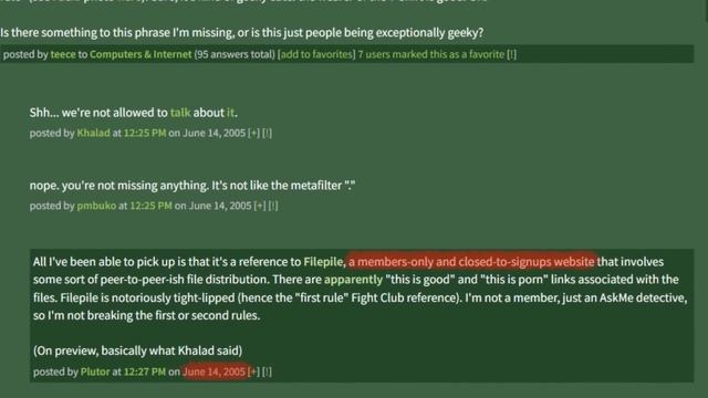 FilePile.org - Do Not Talk About This Website смотреть онлайн