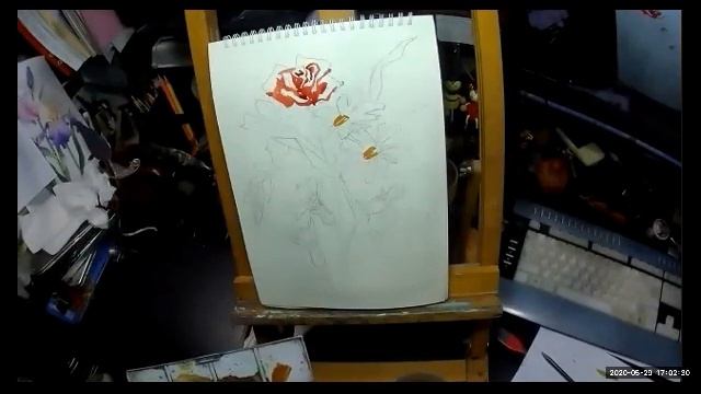 рисуем букетик смотреть онлайн