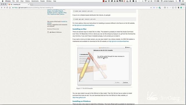Ruby on Rails | Part 1 (5) | Installing Git for Source Code Version Control смотреть онлайн