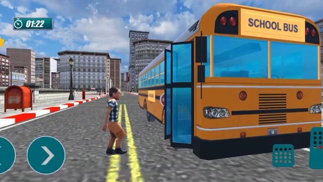 Kids School Bus Simulator 3D Free Download Project Unity 3d смотреть онлайн