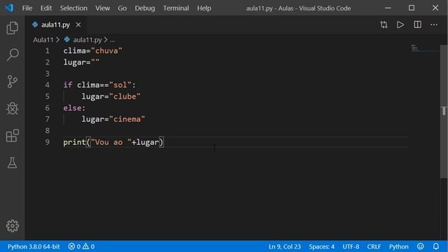 Condicional If Elif Else - Curso de Python #11 смотреть онлайн