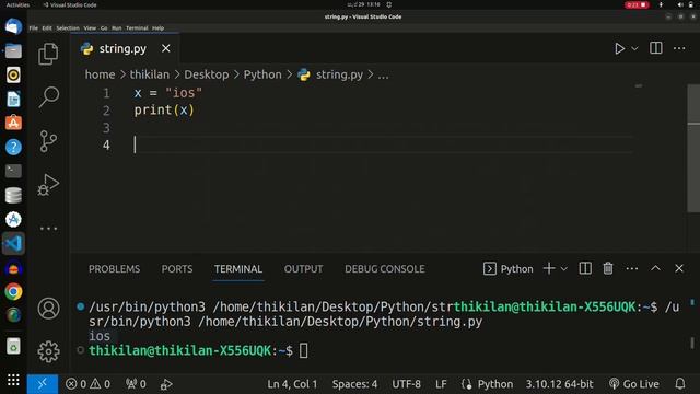15. Capitalize() | String.Capitalize() | Python in Tamil смотреть онлайн