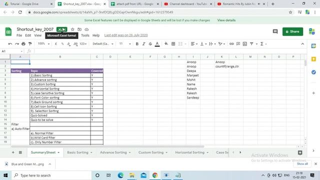 Convert Excel file to Google Sheet in Hindi | How to convert Excel to Google Sheet in Hindi смотреть онлайн