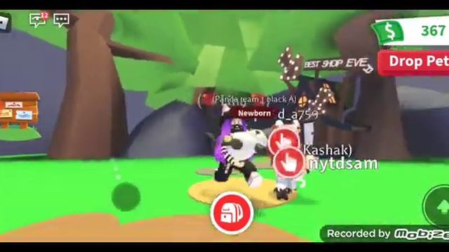 Прокачиваю панд на неонку Адопт ми Роблокс смотреть онлайн