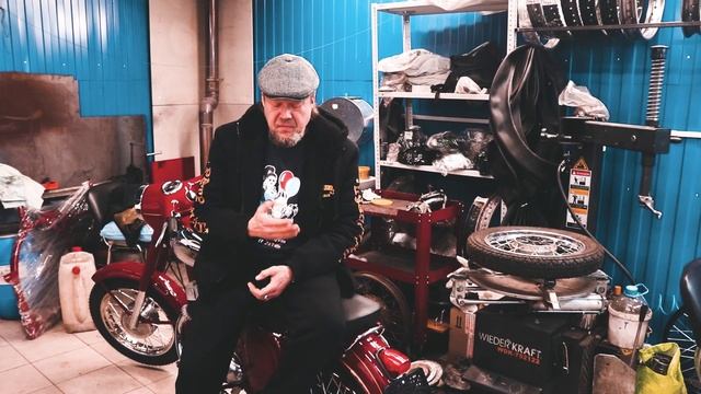 Мотоцикл Ява 350 мод. 360 «Старушка». смотреть онлайн