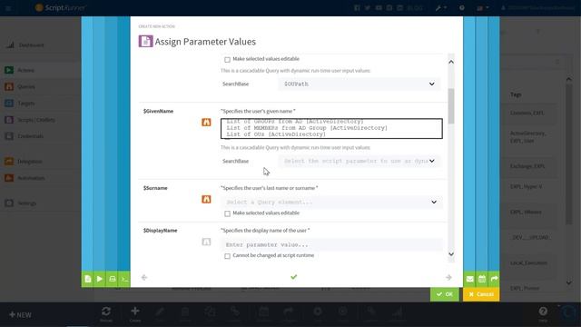 Delegation: How to set user properties in AD using ScriptRunner смотреть онлайн