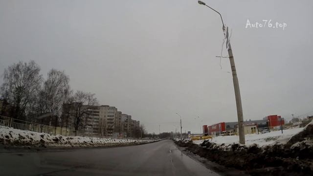 Экзаменационный маршрут в ГИБДД № 6. Заволжский район. Ярославль смотреть онлайн