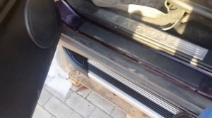 Алюминиевые пороги INTER на SsangYong Kyron. Обзор.