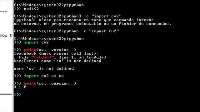 install opencv , windows, python 3 - 2019 смотреть онлайн