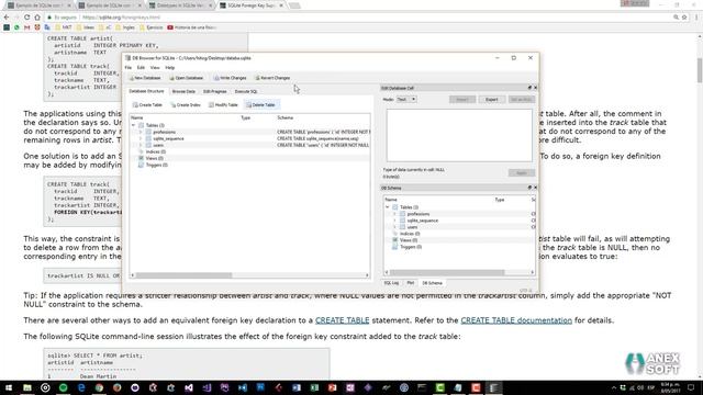 SQLite смотреть онлайн