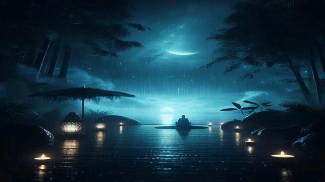 Insomnia Relief ? Relaxing Sleep Music and Rain Sounds for Tranquil Nights смотреть онлайн