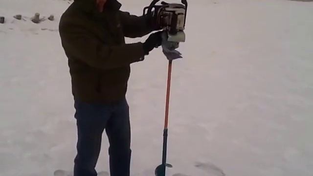 Мотобур из бензопилы штиль своими руками смотреть онлайн