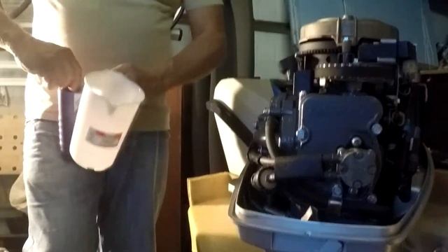 Honda BF15A - Ölwechsel / Oilservice In 5 Min.  BF9.9 BF15 BF20