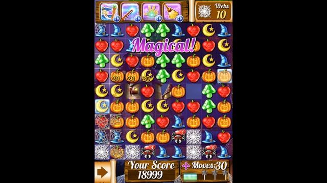 How to beat level 90 on Witch Puzzle смотреть онлайн