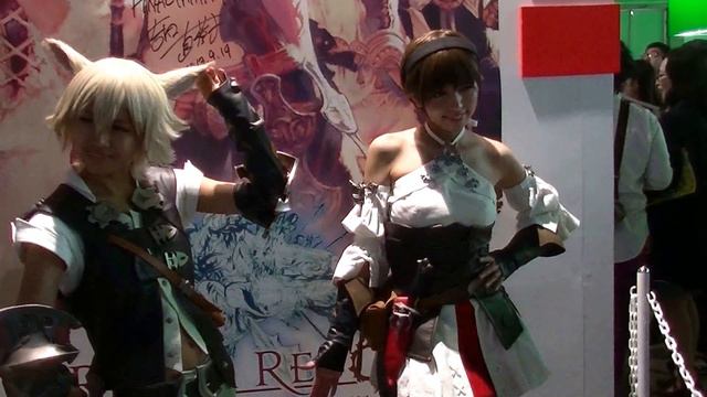 Cosplayers of FINAL FANTASY XIV〜A REALM REBORN〜 : TOKYO GAME SHOW 2013 смотреть онлайн