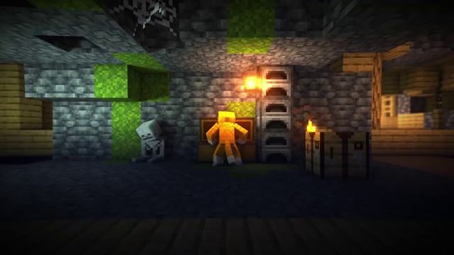 2.0 Wicsur/Бискас - МЕНЯ ДВА 1 ЧАС (Майнкрафт 3D Клип) смотреть онлайн