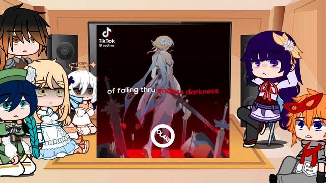 ~genshin impact~ React to Lunime^| {spoilers} × Gacha смотреть онлайн