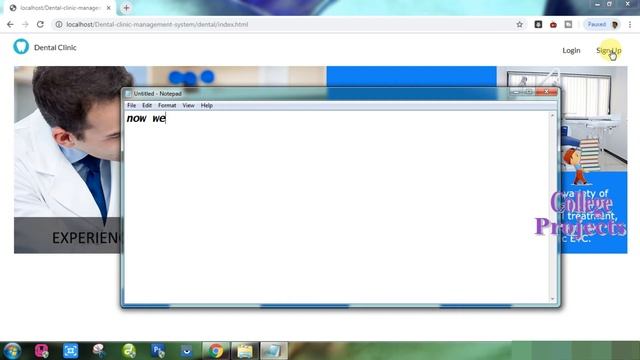 Online Dental Clinic Management System Project in PHP | MYSQLI | HTML - College Projects for CS смотреть онлайн