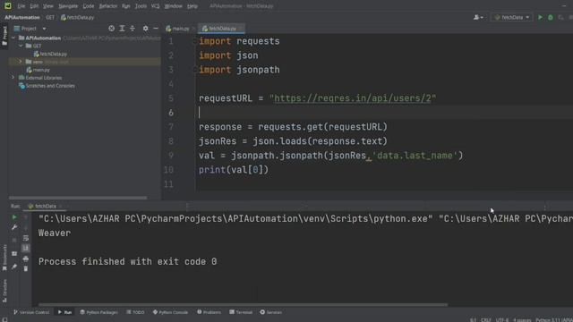 How to do API Testing using Python - GET and Validate Json Response смотреть онлайн