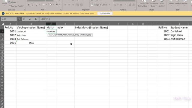 How to use indexMatch function instead of Vlookup Function in Excel|Index Match Function in Excel смотреть онлайн
