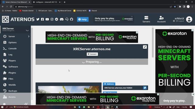 How to make aternos server stay online 24/7? [Tutorial] смотреть онлайн