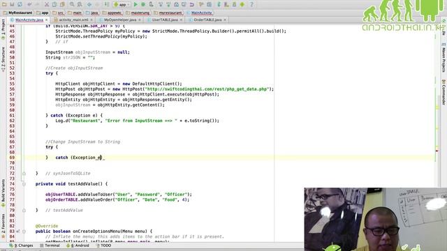 การ Synchronize จาก JSON มา SQLite (My Restaurant 5) смотреть онлайн