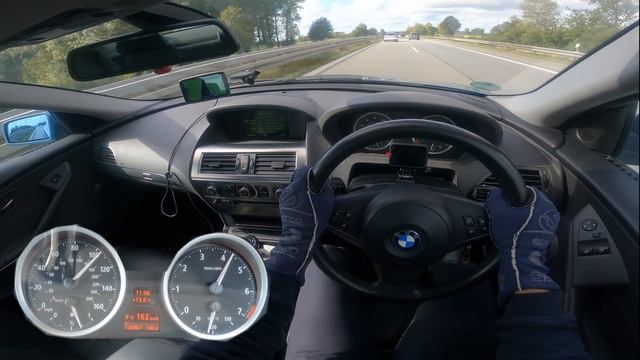 BMW E63 645CI Coupe | Review | 100-200 Km/h Acceleration & 254 Km/h Top Speed On Autobahn