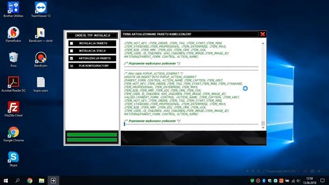 KAMELEON.ERP - opis migracji baz danych pakietu do wersji Firebird 3.0 смотреть онлайн